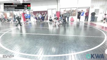 105 lbs Rr Rnd 1 - Heston Wheaton, Team Guthrie Wrestling vs Colt Inguarm, Ponca City Wildcat Wrestling