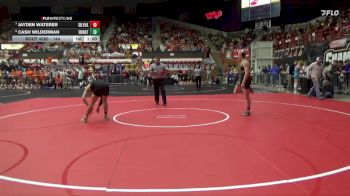 144 lbs Cons. Round 2 - Jayden Waterer, Silver Lake Hs vs Cash Wilderman, Frontenac Hs