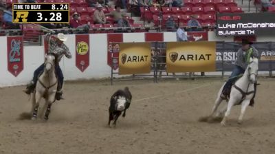 'They're On The Money Train!' - Fryar & McClanahan Win #11 Category At 2018 World Series Team Roping Finale