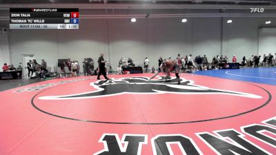 92 lbs Cons. Round 2 - Zion Talia, Utah vs Thomas 'TC' Wills, Spartan Mat Club