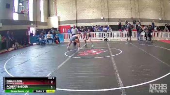 152 lbs Champ. Round 1 - Robert Baeder, Dana Hills vs Brian Leon, Eleanor Roosevelt