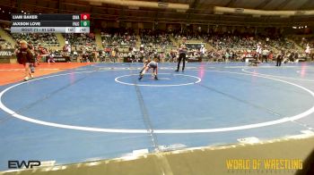 61 lbs Consi Of 32 #2 - Liam Baker, Savage House Wrestling Club vs Jaxson Love, Falconer