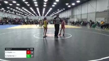 70 lbs Rr Rnd 7 - Cara Prock, Sooners Crimson vs Emma Gutierrez, New Mexico