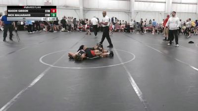 80 lbs Round 4 (8 Team) - Nick Maliarakis, CTWHALE Blue vs Mason Gibson, Xtreme Team