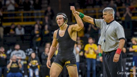 After DeSanto Injury, Iowa Digs Deep To Edge Penn State In Wild Dual