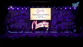 Flipping Out Tumbling - Roulette [2024 L3 Junior - D2 - A Day 1] 2024 Champion Cheer and Dance Grand Nationals