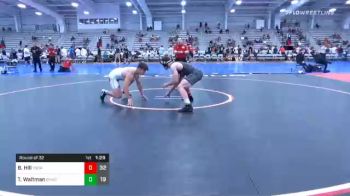 220 lbs Prelims - Bradley Hill, Young Guns Orange vs Tyler Waltman, Buffalo Valley Black