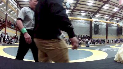 165 lbs Champ. Round 2 - Augustus Smith, Central Arkansas Christian vs Jayden James, Delbarton