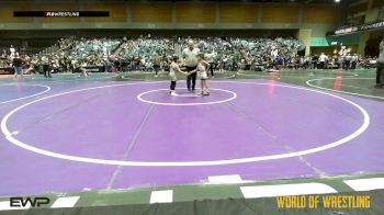 52 lbs Round Of 16 - Grayson Rasmussen, Redmond High School vs Jackson McDougall, Gulf Coast Wrestling Club