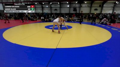 Cons. Semis - Carmen Delgado, Alaska Battle Cats Wrestling Club vs Amber Glass, Asylum Wrestling Club