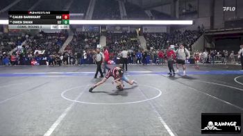 84 lbs Cons. Round 3 - Caleb Barnhart, Wamego vs Owen Swan, Slyfox