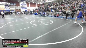 190 lbs Champ. Round 2 - Elias Alvarado, South Hills vs Darius De Guzman-De Asis, South San Francisco H S
