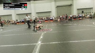 85 lbs Cons. Round 2 - Oj Hall, Bulloch Bandits Wrestling Club vs Drew Hensley, Unattached