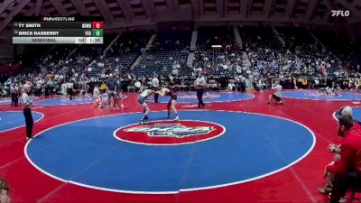 1A-106 lbs Semifinal - Ty Smith, Bowdon vs Brice Rasberry, Fellowship Christian School