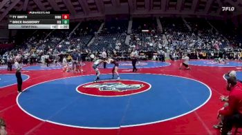 1A-106 lbs Semifinal - Ty Smith, Bowdon vs Brice Rasberry, Fellowship Christian School