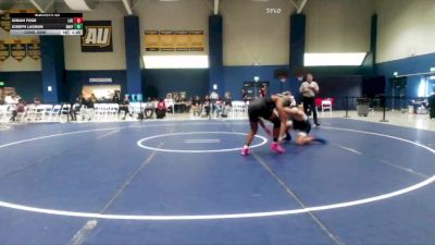 174 lbs Cons. Semi - Joseph Lagman, Marymount vs Josiah Foss, Liberty