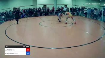 65 lbs Quarters - Joel Adams, The Best Wrestler vs Gabriel Bouyssou, Mayo Quanchi Wrestling Club