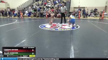 120 lbs Semifinal - Blake Konichek, Prairie Du Chien vs Thomas Snyder, MN Elite