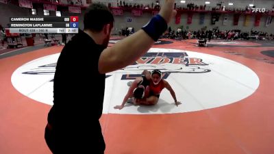 160 B Cons. Round 2 - Cameron Massie, Oklahoma State Club vs Remington LaFlamme, Unattached