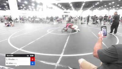 157 lbs Consi Of 8 #2 - Cortez Rhodes, Viper Wrestling vs Micah Allen, Oakdale, Wrestling