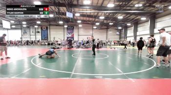 142 lbs Rr Rnd 2 - Neko Archuleta, Midwest RTC vs Tyler Barton, Ride Out Wrestling Club