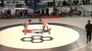 126 lbs Quarters - Cale Vandermark, Iowa vs Mateo Gallegos, Pennsylvania