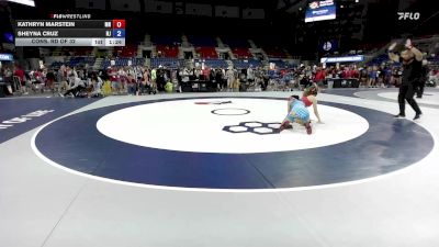120 lbs Cons. Rd Of 32 - Kathryn Marstein, MN vs Sheyna Cruz, NJ