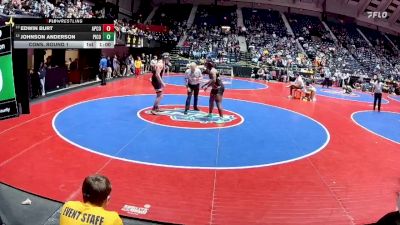 2A-285 lbs Cons. Round 1 - Johnson Anderson, Pike County vs Edwin Burt, Appling County