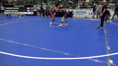144 lbs Cons. Rd Of 16 - Karson Pulver, Young Guns Wrestling Club vs Damian Hoover, CIWC