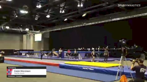 Caleb Merckson - Tumbling, FlipCity South - 2021 USA Gymnastics Championships