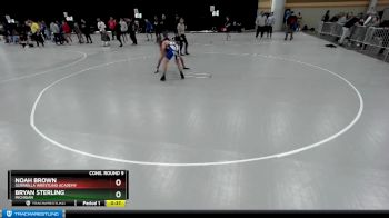 106 lbs Cons. Round 9 - Bryan Sterling, Michigan vs Noah Brown, Guerrilla Wrestling Academy