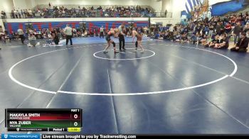 114 lbs Cons. Round 3 - Nya Zuber, Vallivue vs Makayla Smith, Mountain Home