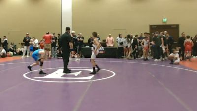 88 lbs Quarters - Anthony Messina Jr., The Outsiders Wrestling Club vs Dylan Silkowski, All I See Is Gold Academy