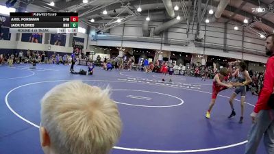 90 lbs Round 4 (6 Team) - Axel Forsman, Fitness Fight Factory Wrestling Club vs Jack Flores, Mat Mayhem