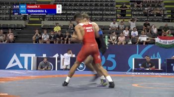 71 kg Repechage - Firas Hamata, Algeria vs Zakhar Tserashkou, Uww