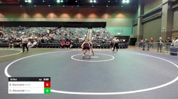 157 lbs Quarterfinal - Bryce Boumans, Grand View vs Devin Alexander, Cal Poly