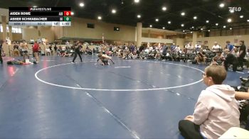 132 lbs Round 1 (32 Team) - Aiden Rowe, Alabama Elite Black vs Asher Schwabacher, Skull & Crossbones