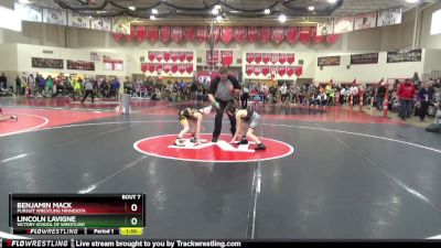 85 lbs Champ. Round 1 - Benjamin Mack, Pursuit Wrestling Minnesota vs Lincoln LaVigne, Victory School Of Wrestling