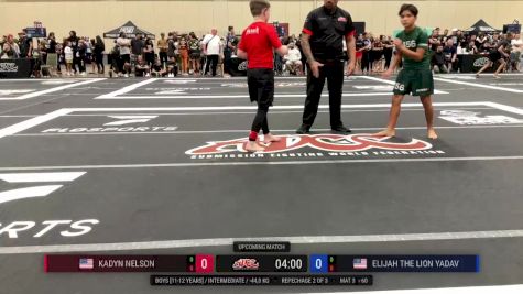 Kadyn Nelson vs Elijah The Lion Yadav 2025 ADCC Orlando Open/Youth Trials