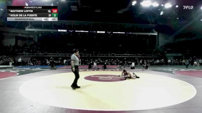 150 lbs Quarterfinal - Colton Gonzalez, Central Catholic vs Brock Buak, Union Mine