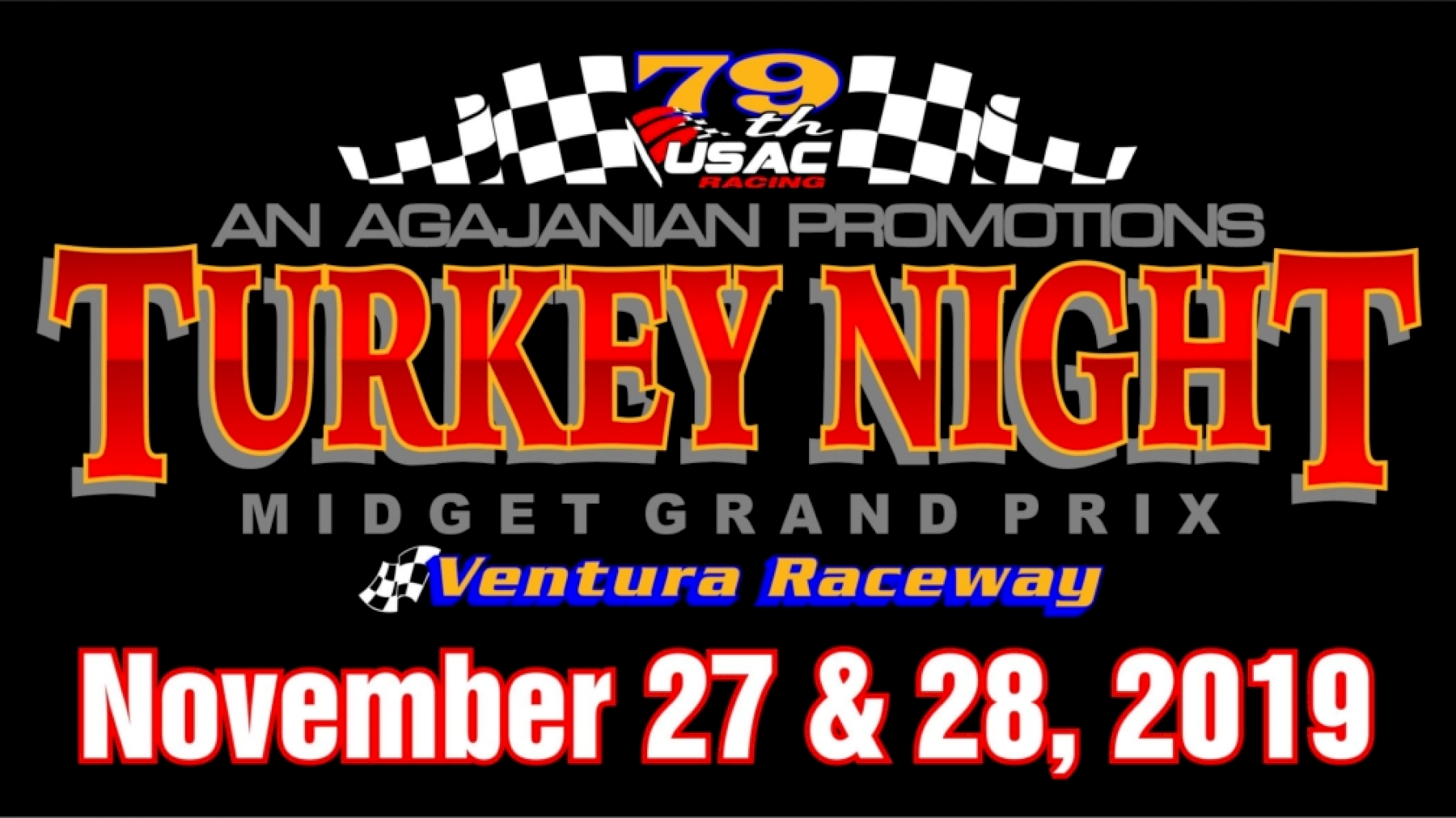 2019 USAC Turkey Night at Ventura Raceway Schedule FloRacing