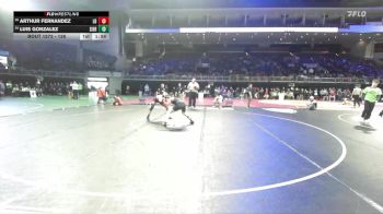 126 lbs Champ. Round 2 - Luis Gonzalez, Sierra vs Arthur Fernandez, Los Banos