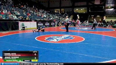 4A-175 lbs Quarterfinal - Jerrel Baskins, Southwest Dekalb vs Daniel Soto, Northwest Whitfield High