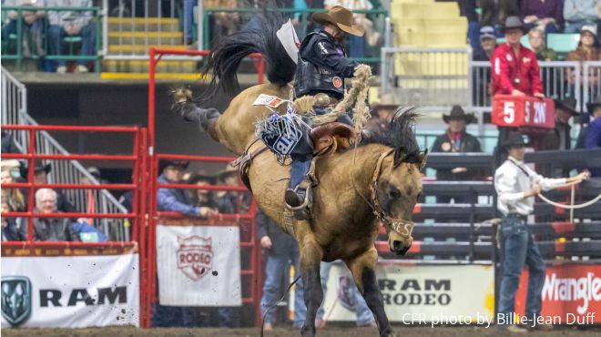 2019 Canadian Finals Rodeo | Round Six | SADDLE BRONC