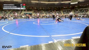 88 lbs Round Of 32 - Keidan Marshall, Cory Clark Wrestling vs Christopher Chavez, Top Rank