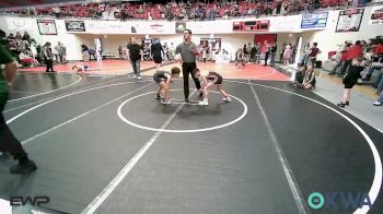 73 lbs Semifinal - Ryker Roedenbeck, Tahlequah Wrestling Club vs Ross Lindsey, Muskogee Rougher Youth Wrestling