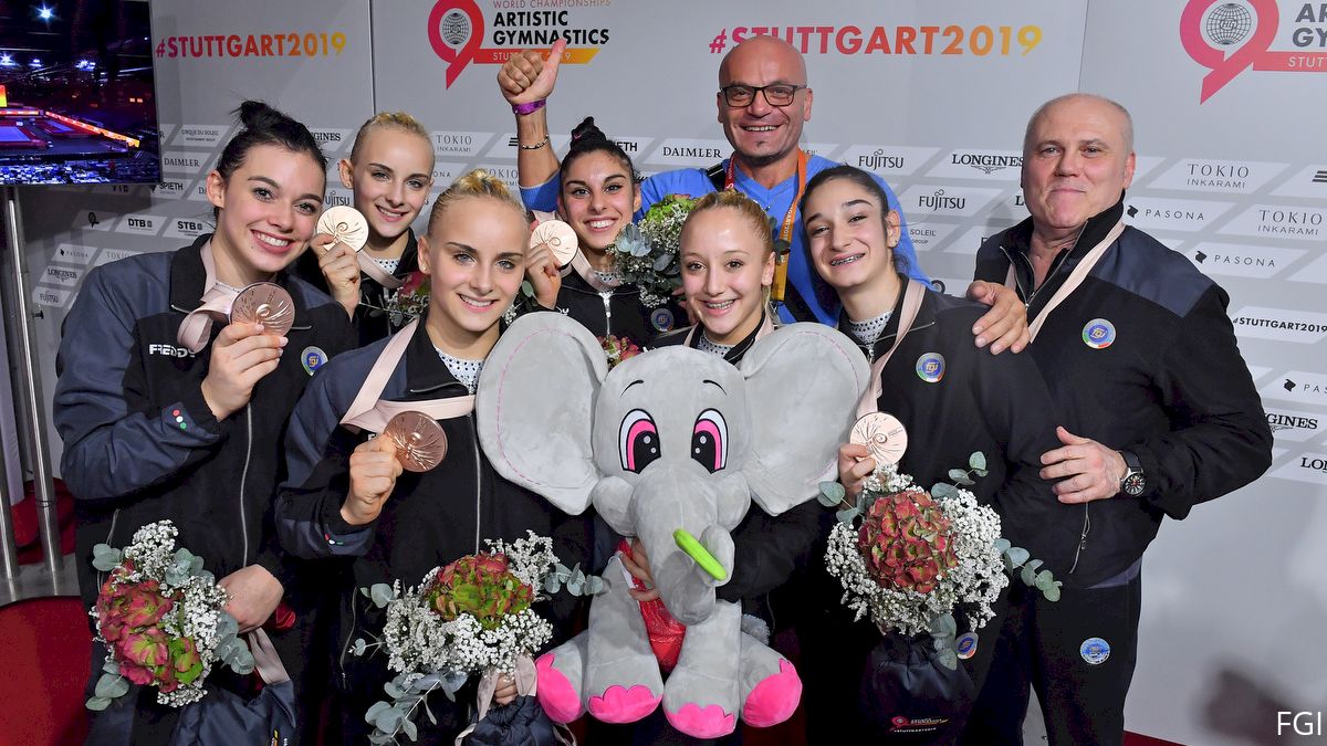 Who Are The Young Gymnasts Who Earned Bronze For Italy?