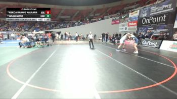5A Boys 285 lbs Champ. Round 1 - Noah Nieto, Canby Boys vs Kekoa Kaho`O Kaulana, Ashland Boys