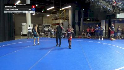 110 lbs Cons. Semis - Tajuan Davis vs Luca Grasso, MWC
