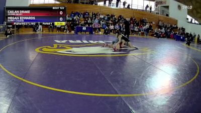 124 lbs Cons. Semi - Megan Edwards, Elmira College vs Cailan Drake, Sacred Heart